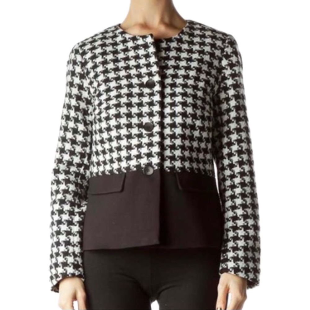 Talbots Houndstooth Jacket - Picture 2 of 9